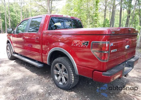 2013 Ford F-150 Fx4 из США, поврежденный, VIN 1FTFW1ET5DFB27606